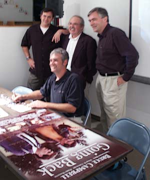 Bruce Campbell signing posters
