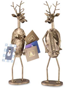 reindeer card holder