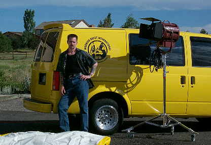 Mark Grove and the Warrior Quest Van