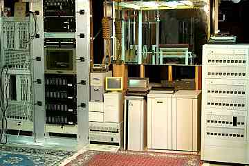 ncr 6257 storage array, nfs servers, and modem banks