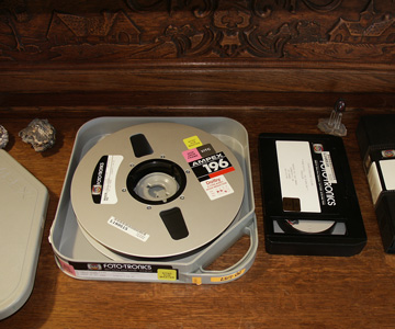 one inch type c reel-to-reel videotape