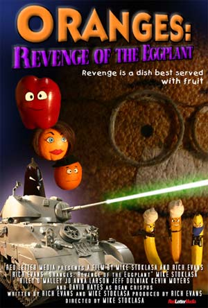 Oranges:  revenge of the eggplant