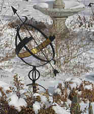 Armillary Sundial in the South Gardens